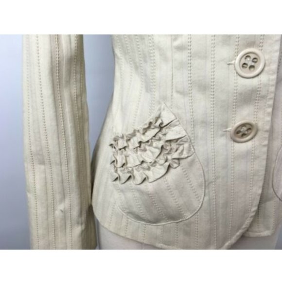 Nanette Lepore Pinstripe 3 Button Blazer & Trouser - Picture 6 of 12